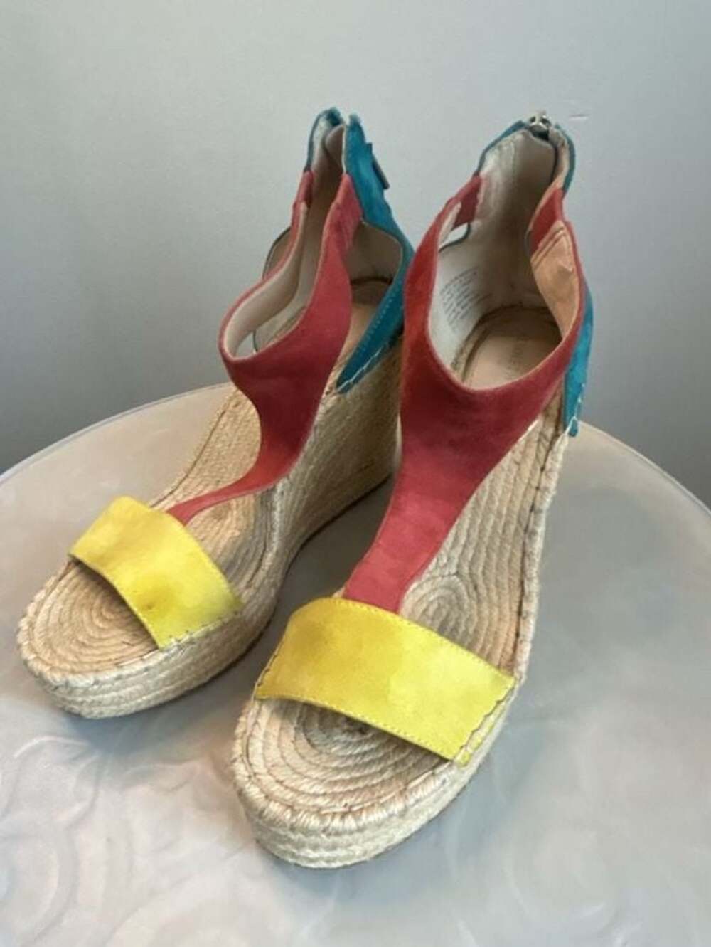 Kenneth Cole New York -Color block -summer shoes 11 - Picture 2 of 10